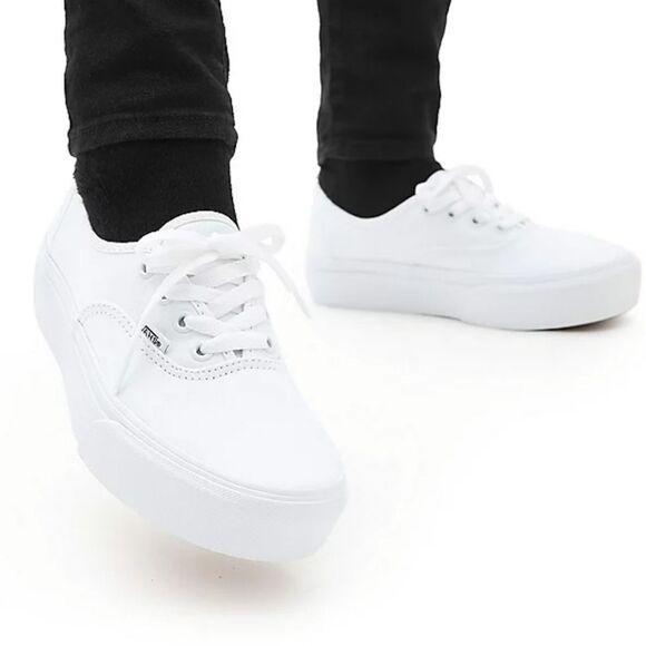 BRAND NEW VANS UNISEX AUTHENTIC CANVAS LACE-UP SNEAKERS CASUAL PLIMSOLLS SHOE - Picture 16 of 16